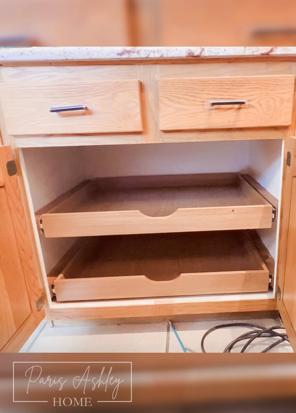 How to Convert Cabinet Shelves into Pull-Out Drawers – A Step-by-Step Guide